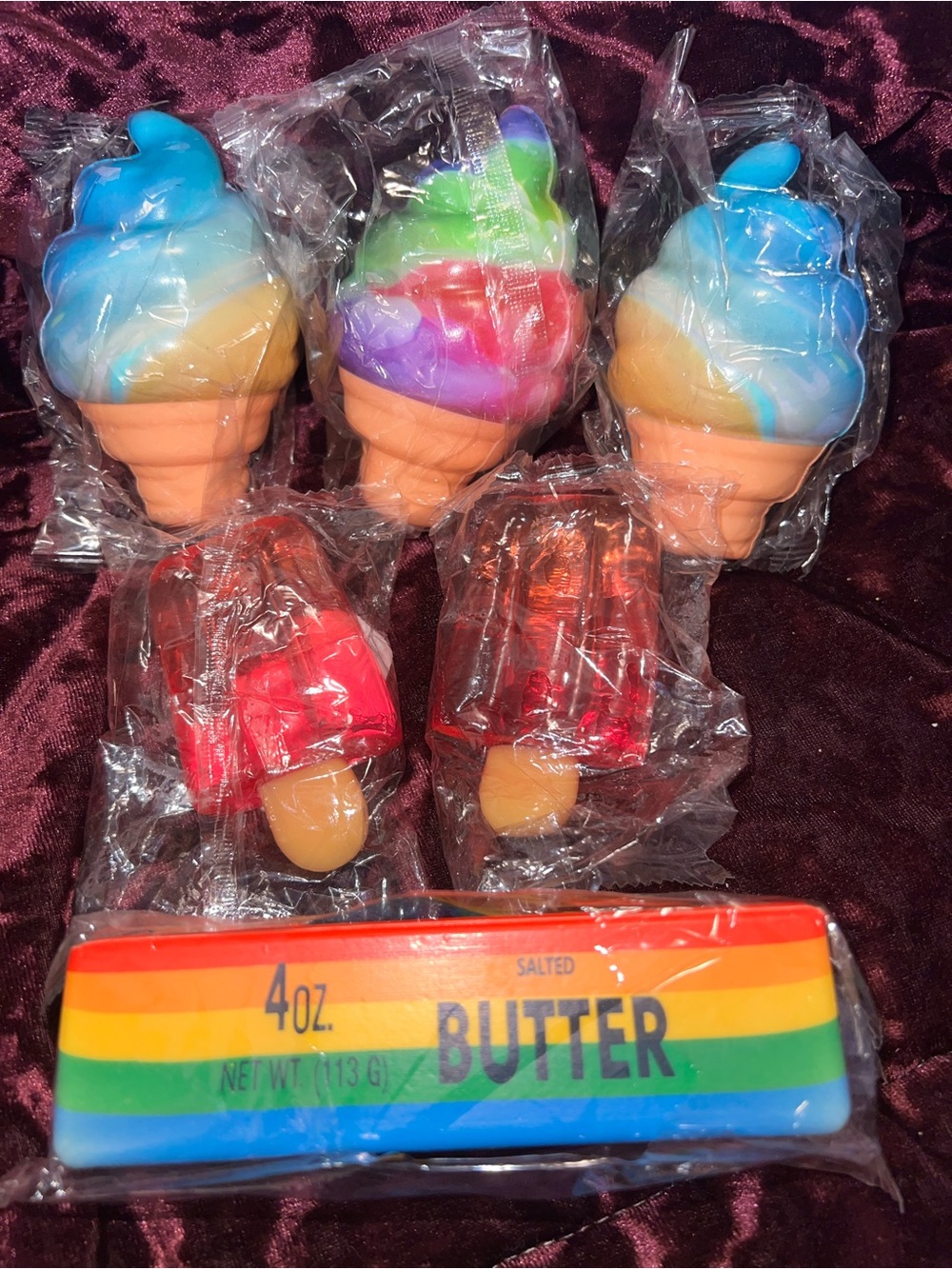 6Pc Squishy Ice Cream Bundle
